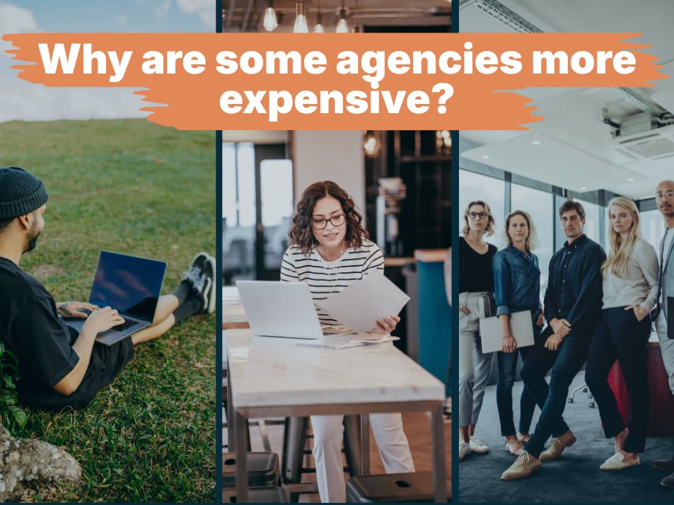Why are some agencies pricing more expensive?